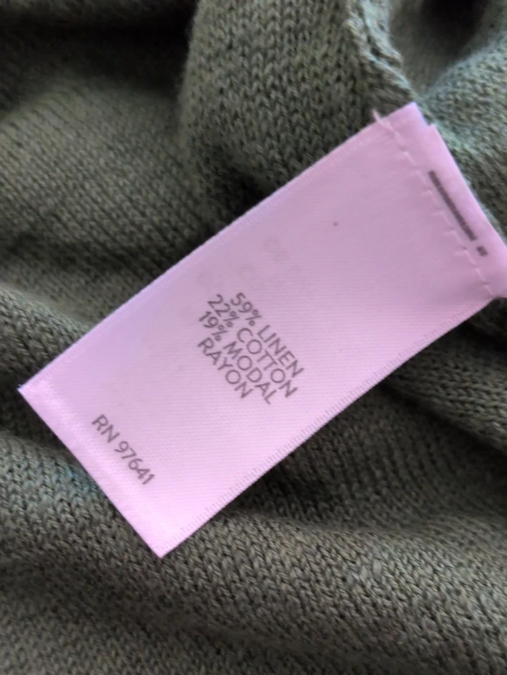 J. Jill Linen Blend Top | Forest Green | Medium | Lightweight - Picture 3 of 4